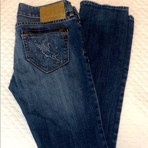 Express boot cut jeans